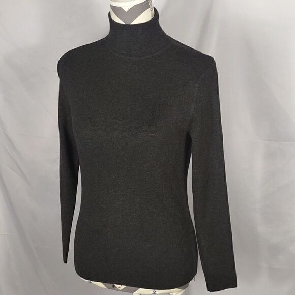 Chico's Ribbed Turtleneck Sweater   - Picture 1 of 6
